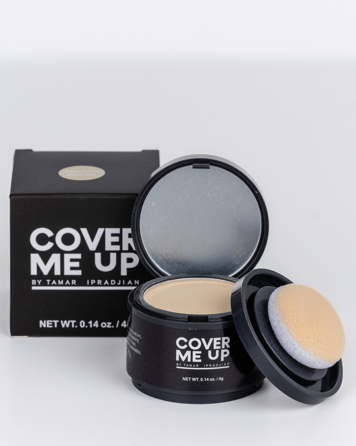     Medium blonde hair concealer powder for thinning hair and sparse hairlines