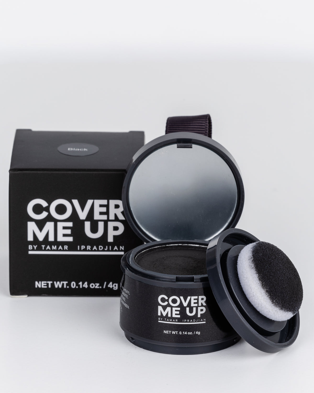 Cover Me Up Black Hairline Powder for thinning hair and visible scalp