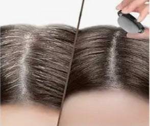 Cover Me Up Dark Brown root touch\-up powder with built\-in applicator