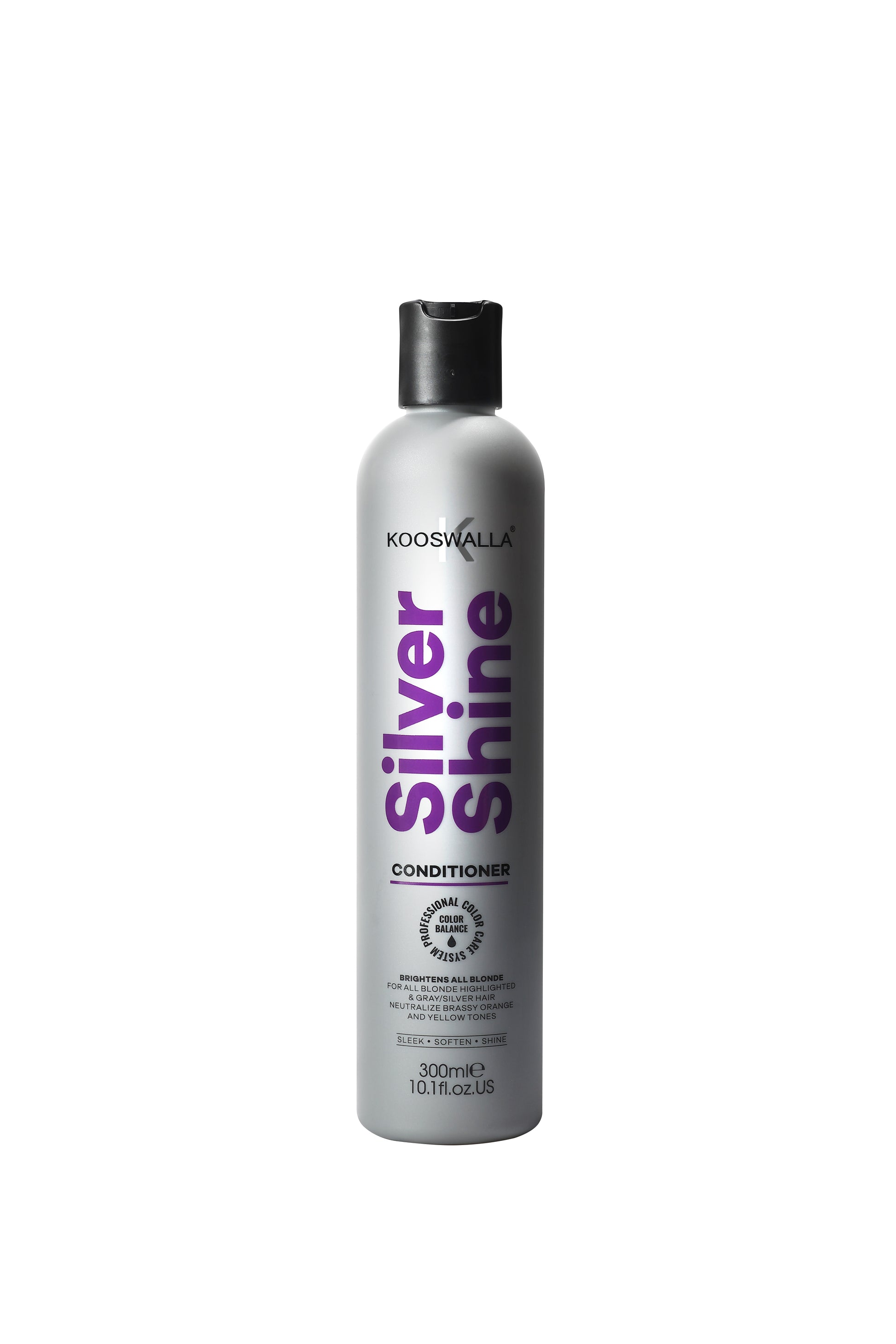 Kooswalla blonde toning treatment that removes brassy tones and brightens blonde hair — professional salon formula available for wholesale and salon use.