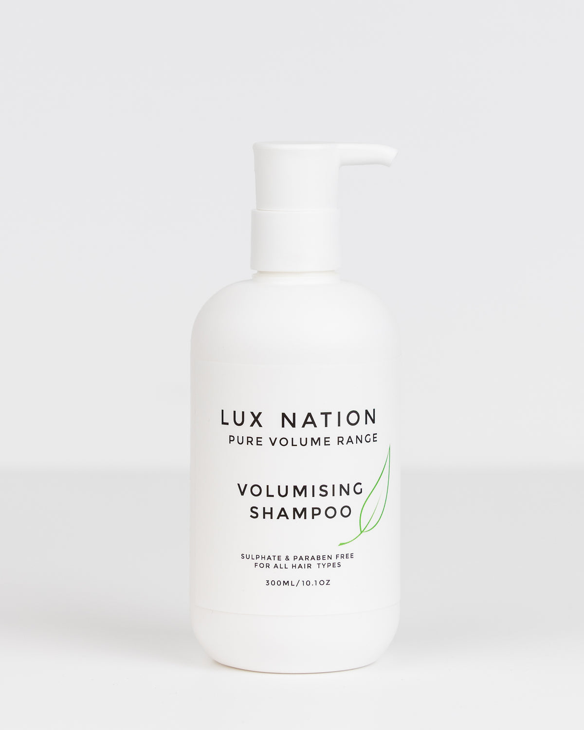     Lux Nation Pure Volume Shampoo Australian made organic hair care for fine and flat hair