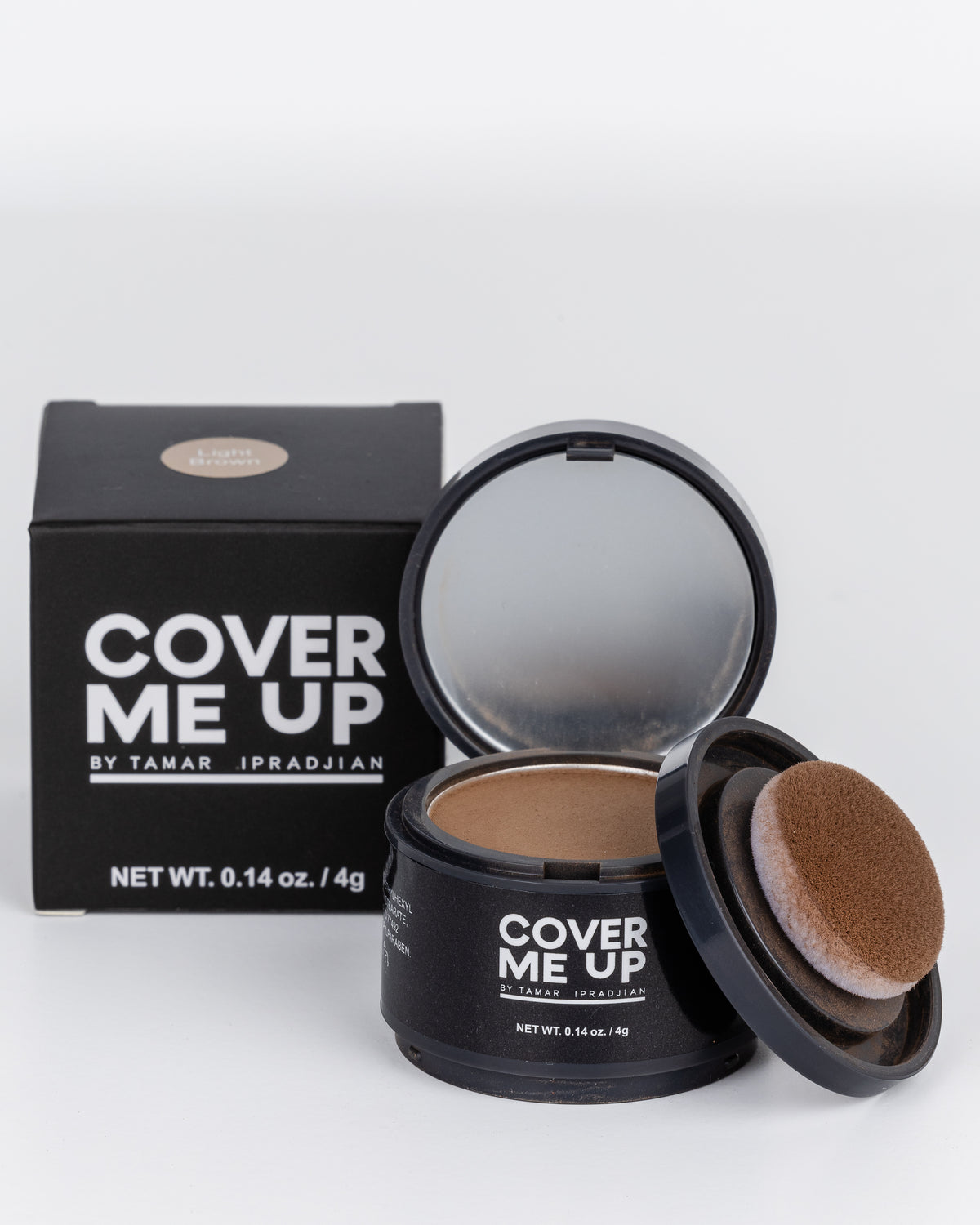     Light Brown Hairline Powder for thinning hair and root touch up – Cover Me Up by Tamar Ipradjian