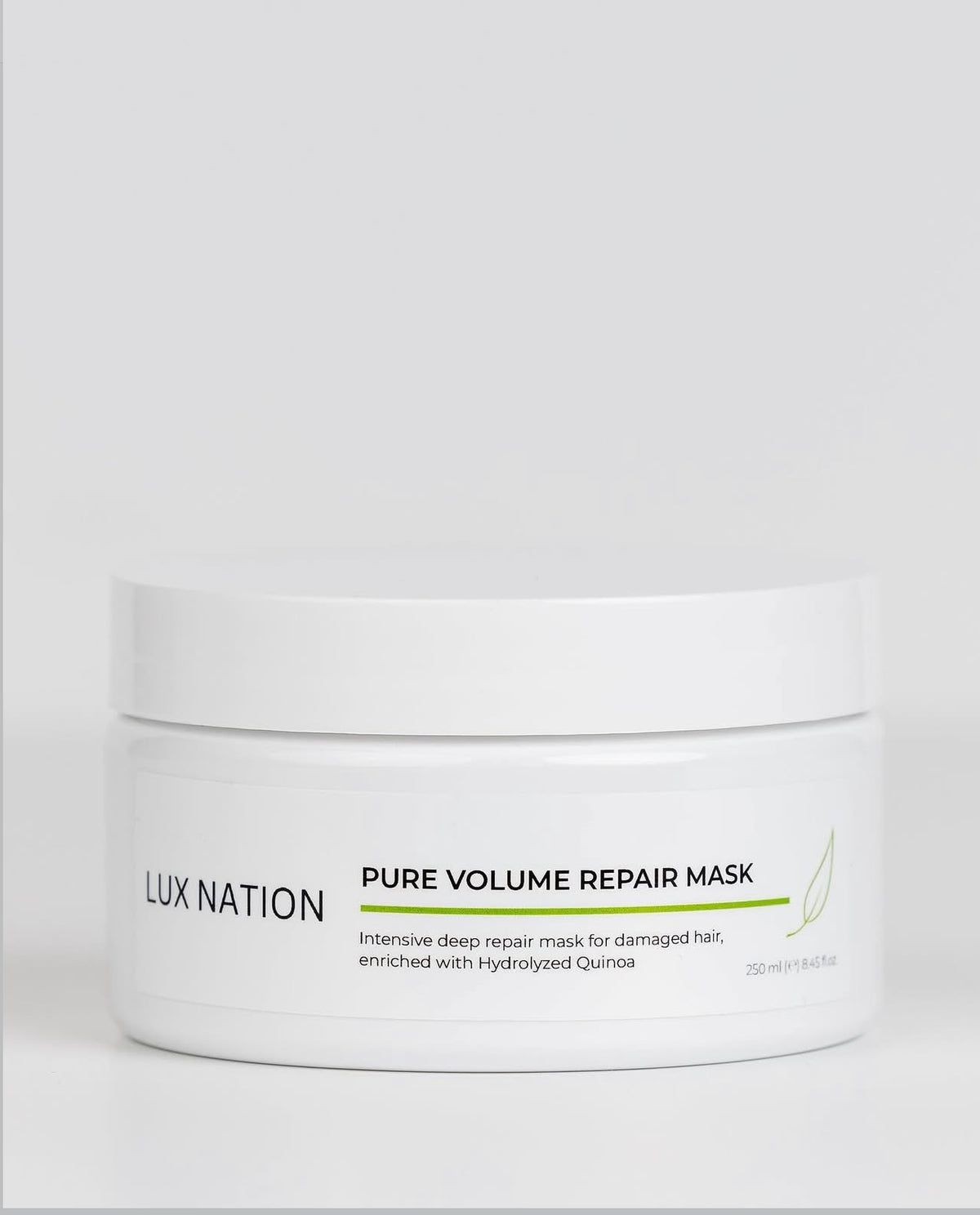     .	Lux Nation Pure Volume Repair Mask Australian made volumising hair treatment for fine