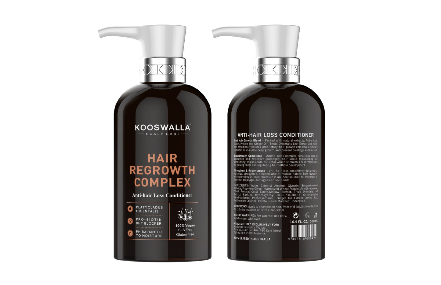 Kooswalla hair loss treatment — professional Haircare that helps stimulate hair growth and reduce hair fall, designed for salons and individuals. Available for wholesale and retail purchase.