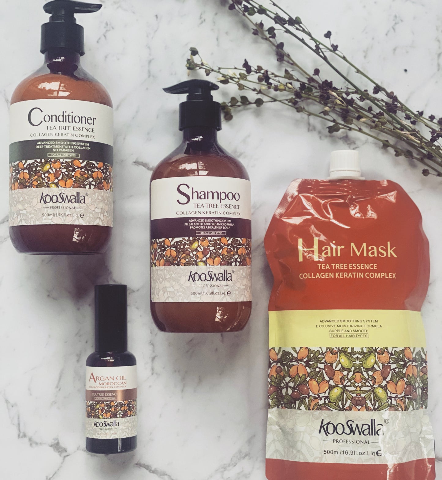 Kooswalla hair care packs offering great value and nourishment — professional salon-quality products that help repair and moisturize hair while saving money, available for wholesale and salon use