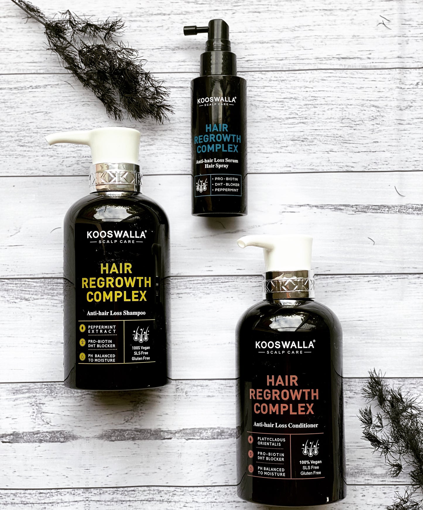 Kooswalla hair loss treatment — professional Haircare that helps stimulate hair growth and reduce hair fall, designed for salons and individuals. Available for wholesale and retail purchase.