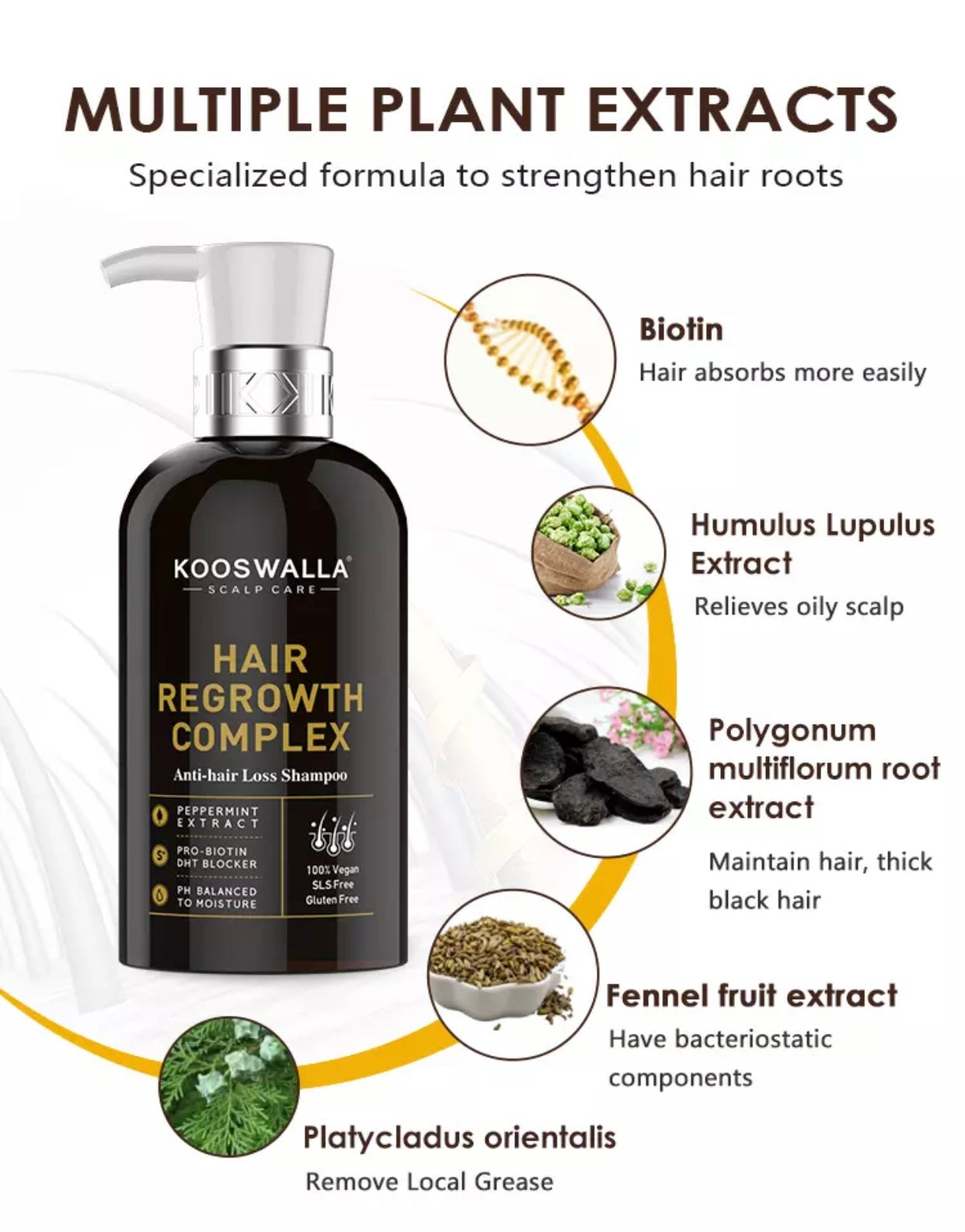 Kooswalla hair loss treatment — professional Haircare that helps stimulate hair growth and reduce hair fall, designed for salons and individuals. Available for wholesale and retail purchase.