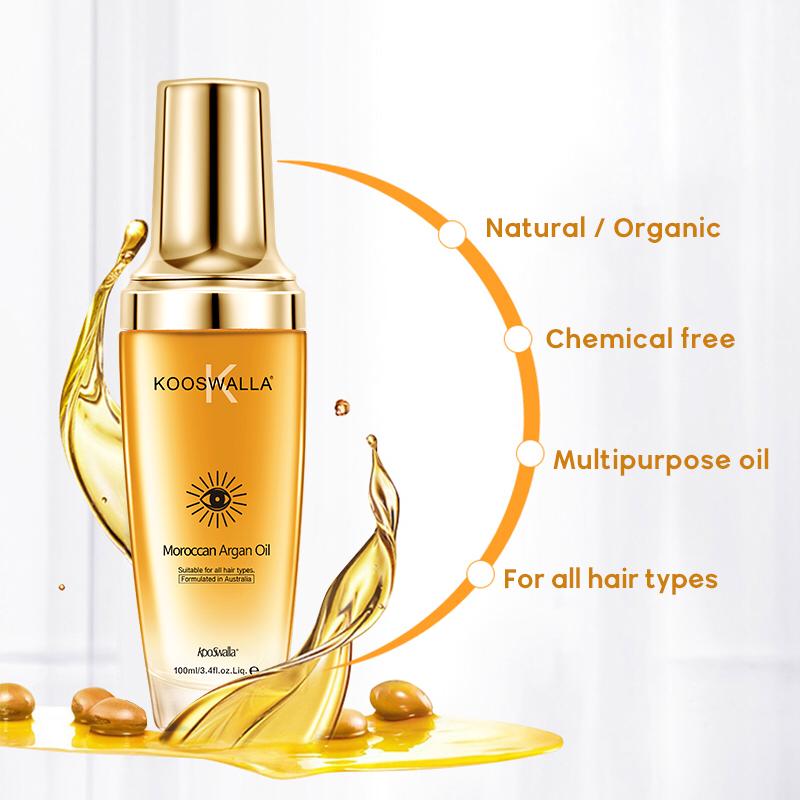 Kooswalla hair serum that repairs damaged hair, deeply moisturises and nourishes strands for a healthy shine — perfect for salons, retail, and professional wholesale use.