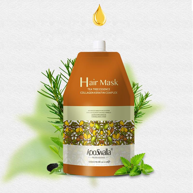 Kooswalla hair mask that repairs damaged hair fast, deeply moisturizes, and nourishes with essential vitamins — the best professional hair mask for salons and available for wholesale.